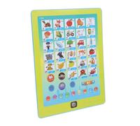BESPORTBLE Interactive Arabic Learning Pad for Lightweight Early Education Machine with Touchscreen Sound and Funny Preschool Language Studying Games Portable Educational for Boys