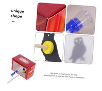 BESPORTBLE Interactive Chinese Shadow Puppets DIY Educational Storytelling for Handmade Miniature Theater Craft Kit for Creative Play and Science Learning