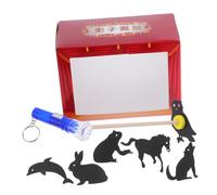 BESPORTBLE Interactive Chinese Shadow Puppets DIY Storytelling Theater Kit for Educational Handmade Shadow Theater Enhances Creativity and Narrative Skills