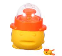 BESPORTBLE Interactive Clownfish Treat Dispensing Dog Slow Feeder Puzzle for Mental Stimulation Press and Rotate Food Dispenser Easy Clean Pet Diet for Indoor Outdoor Training