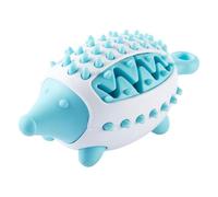 BESPORTBLE Interactive Dog Treat Dispensing Ball, Blue Bite-resistant Puppy Chew for Dental Health and Training, Pet Food Plaything Suitable for Active Dogs