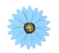 BESPORTBLE Iron Craft Hanging Flower Decor Wall-mounted Artificial Flowers for Living Garden Wall Decorations