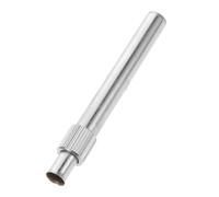 BESPORTBLE Iron Fishing Rod Repair Tube Connector Lightweight Strong DIY Pole Fixing Tool for Bait-casting Spinning Rods Stable Secure Precision Fit Accessory for Broken Pole Repair