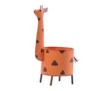 BESPORTBLE Iron Giraffe Shape Succulent Planter Pot Flowerpot for Indoor Outdoor Home Office Decor Plant Lovers