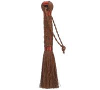 BESPORTBLE Japanese Bonsai Tools Brush Broom Small Professional Gentle Broom, Tool Gardening Brown Garden Supplies Portable Cleaning Multi-use Clean Flowerpot for Variety Straw Silk