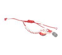 BESPORTBLE Japanese Fortune Cat Ceramic Bracelet for Women Adjustable Red Protection String Jewelry Handmade Wristband Gift for Valentine's Day Birthday