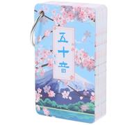 BESPORTBLE Japanese Learning Cards Sounds Card Hiragana Flash Educational Learning Tool for Boys and Girls for Language Learners