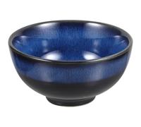 BESPORTBLE Japanese Style Ceramic Blue Glaze Ramen Bowl Crackle Ice Pattern, 16oz Soup and Noodles Bowl for Home and Hotel Tableware