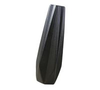 BESPORTBLE Japanese Style Large Ceramic Vase Black for Flower Arrangement, Decorative Home Decor Pottery Vase Suitable for Living Room Floral Display