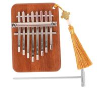 BESPORTBLE Kalimba for Beginners Miniature Portable Thumb Piano Wooden Finger Piano Instrument Easy to Play Compact Design for Music Lovers for Starting Your Musical Journey