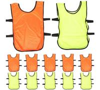 BESPORTBLE Kids Sweatsuit Soccer Pinnies Youth 12pcs Kids Scrimmage Vest Soccer Pinnies Soccer Training Vests Youth Team Practice Vests Sports Bibs for Team Building Game Kids Tracksuit