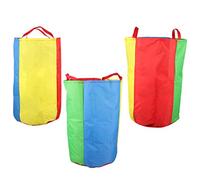 BESPORTBLE Kids Tools 3pcs Sack Race Bag Potato Sacks Racing Bags for All Ages Family Carnival Games Party Favor Outdoor Game Activity Camping Kids Tools