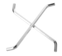 BESPORTBLE Kitchen Sink Garbage Disposal Wrench Set 2 Pcs Stainless Steel Hex Wrenches for Food and Trash Disposal Repair Home Kitchen Tool