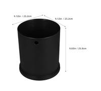 BESPORTBLE Kitchen Trash Can Inner Bucket Double Layer Liner Large Capacity Wastebasket Insert for Home Hotel Bathroom Office, Replacement Inner Bucket for Dual Compartment Bin