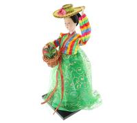 BESPORTBLE Korean Style Silk Doll Unique Handcrafted Korean Doll Figurines Traditional Asian Decor for Home with Elegant Designs for Friends and Family