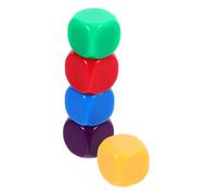 BESPORTBLE Korean Traditional Stone Catching Game Set for Kids and Adults 5pcs Acrylic Tossing Stones Fun Interactive Folk Game for Family Activities Hand-Eye Coordination Toy