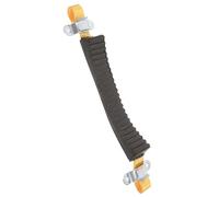 BESPORTBLE Ladder Pole Stabilizer Replacement Pad with Dual-end Fasteners, Black Rubber and Iron for Ladder Safety in Utility Pole Climbing