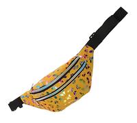 BESPORTBLE Ladies Mobile Phone Belt Bag Dual Zippers for Fashion-Forward Women Portable Shoulder Bag for Casual Outings Outdoor Adventures