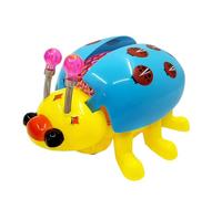 BESPORTBLE Ladybug-shaped Beetle Light and Music Toy Boys and Girls Toy Unique Design Parent-boy Girl Interaction Random Color