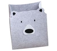 BESPORTBLE Large-Capacity Portable Felt Clothes Storage Case Lightweight Clothes Organizer for Nursery and Toy Storage with Sturdy Material