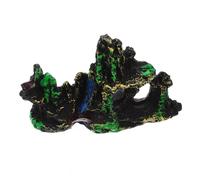 BESPORTBLE Large Fish Tank Resin Mountain Decoration Water Feature for Betta Fish and Shrimp Aquariums Traditional Chinese Style Aquarium Ornament for Natural Aquatic Environments