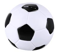 BESPORTBLE Large Football Shaped Piggy Bank with Break Resistant Design Sports Ball Decor Coin Bank for Boys and Safe No Lid Money Saver Birthday Gift to Cultivate Saving Habits