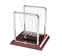 BESPORTBLE Large Newton Pendulum Ball Square Shaped Kinetic for Home Office Decoration Educational Demonstrates Conservation of Momentum Energy