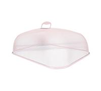 BESPORTBLE Large Pink Iron Food Cover Tent for Home and Outdoor Use Dustproof and Mesh Dome Fresh-Keeping Food Protection for Cakes Vegetables and Meals