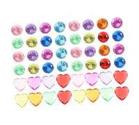 BESPORTBLE Large Plastic Diamond Gems for Acrylic Treasure and Jewelry Playset Shiny Vase Filler and Party Decoration for Pirate Treasure Hunts and Birthday Celebrations