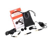 BESPORTBLE Lavalier Lapel Microphone Condenser Microphone High Sensitivity Portable Mic with Clip for Live Video Recording K Song Online Teaching