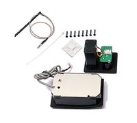 BESPORTBLE Lc Band Guitar Preamp Equalizer Piezo Pickup Auto Manual Tuning Eq for Acoustic Classical Guitars Essential for Sound No Battery Required Black