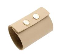 BESPORTBLE Leather Ponytail Holder Durable Girl Hair Tie Band Simple Design for Daily Wear Parties Events Stylish PU Hair Accessory for Fashion Lovers