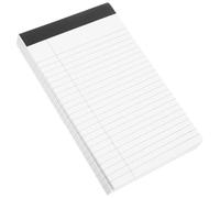 BESPORTBLE Legal Tear-off Notepad Set, 4 Books, 50 Sheets, Wide Ruled | Paper Memo Pad for Office Notes, Travel Lists, Planners and Teachers, Clean Perforated Edges
