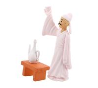 BESPORTBLE Li Miniature Landscape Figurine Chinese Decorative Sculpture with Table Craftsmanship for Desk Shelf Elegant Indoor Outdoor Poetry Statue Inspired by Traditional Culture