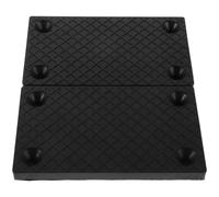 BESPORTBLE Lift Post and Automotive for 2pcs Pads Rubber Car Vehicle Two Arm Protectors with Stable Support and Easy Installation for Automotive Repair and Maintenance