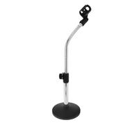 BESPORTBLE Liftable Microphone Stand Adjustable Desktop Mic Stand Microphone Clip for Podcast Conference and Tabletop Use