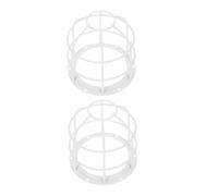 BESPORTBLE Light Bulb Cage Guard Optimized Heat Dissipation 2pcs Stainless Steel and Longterm Stability, Protective Lamp Safety Cage for Workshop Lighting for Industrial Factories