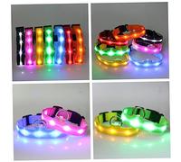 BESPORTBLE Light Dog Collar Rechargeable Led Pet Collar Flashing Lights for Night Safety