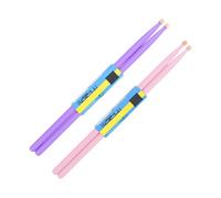 BESPORTBLE Lightweight Maple Drum Sticks Simple Percussion Instrument Stick with Good Sense of Gravity 2 Pairs for Musical Styles and Practice Drums, for Students and Musicians