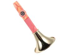 BESPORTBLE Lightweight Metal Kazoo with Versatile Tone Fusion and Storage Box, Trumpet Shape Musical Instrument for Adults and Teens, for Birthdays and Travel