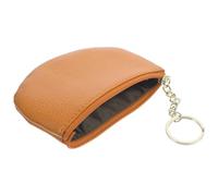 BESPORTBLE Lightweight Pu Leather Women Wallet Small Coin Purse with Keychain Design, Mini Change Purse for Travelling and Working Outdoor, Classic All-Match Style