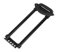 BESPORTBLE Lightweight Sturdy 3-Section Aluminium Telescopic Luggage Handle Replacement for Briefcase and Luggage, Quick Adjustment Portable Suitcase Pull Grip in Black