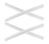 BESPORTBLE Lip and Gentle on Skin Brushes with Cap 4pcs Double-ended Silicone for Comfortable Application Includes Lipstick Lip Gloss Mask for Beauty Routine and On-the-go Touchups