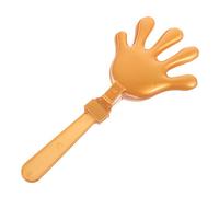 BESPORTBLE Little Clap Dance Noisemakers Fidget Clapping Hands for Graduation Carnival Party Hand Clappers Loud Game Pool Fiesta Party Birthday Favors Cheering Plastic Golden