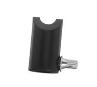 BESPORTBLE Long Black Drum Cymbal Clamp Holder Adapter for Electronic Drum Kits Plastic and Metal Construction Stable Support Bracket Locator Compatible with Roland