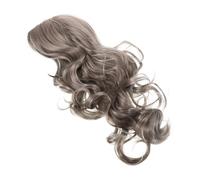 BESPORTBLE Long Curly Synthetic Wig for Women Heat Resistant Natural Look Hairpiece with Thick Waves for Cosplay Parties Weddings and Stage Performances