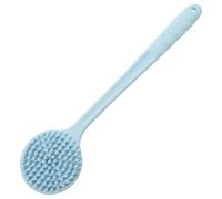 BESPORTBLE Long Handle Silicone Shower Back Scrubber Ergonomic Bath Brush with Easy Clean Design for Exfoliating and Improving Skin Health for Comfortable Bathroom Use