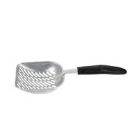 BESPORTBLE Long Handle Small Scoop Litter Cat Pets Scoops Clumping Dog Poo Gloves Kitten Treats Scratcher Pet Kitten Feline Poop Scooper Kitten Sands White