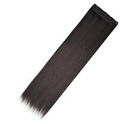BESPORTBLE Long Straight Clip In Hair Extensions Natural Looking Synthetic Hair Pieces for Women for Unique Hairstyles at Parties and Events