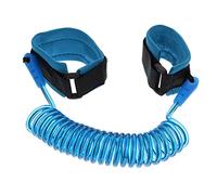 BESPORTBLE Lost Wrist Link Strap for Crowded Places Blue for Parks Malls and Subways Secure Connection for Adult